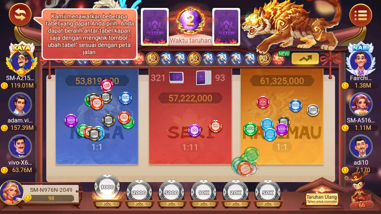Jackpot Dragon Tiger MOD APK