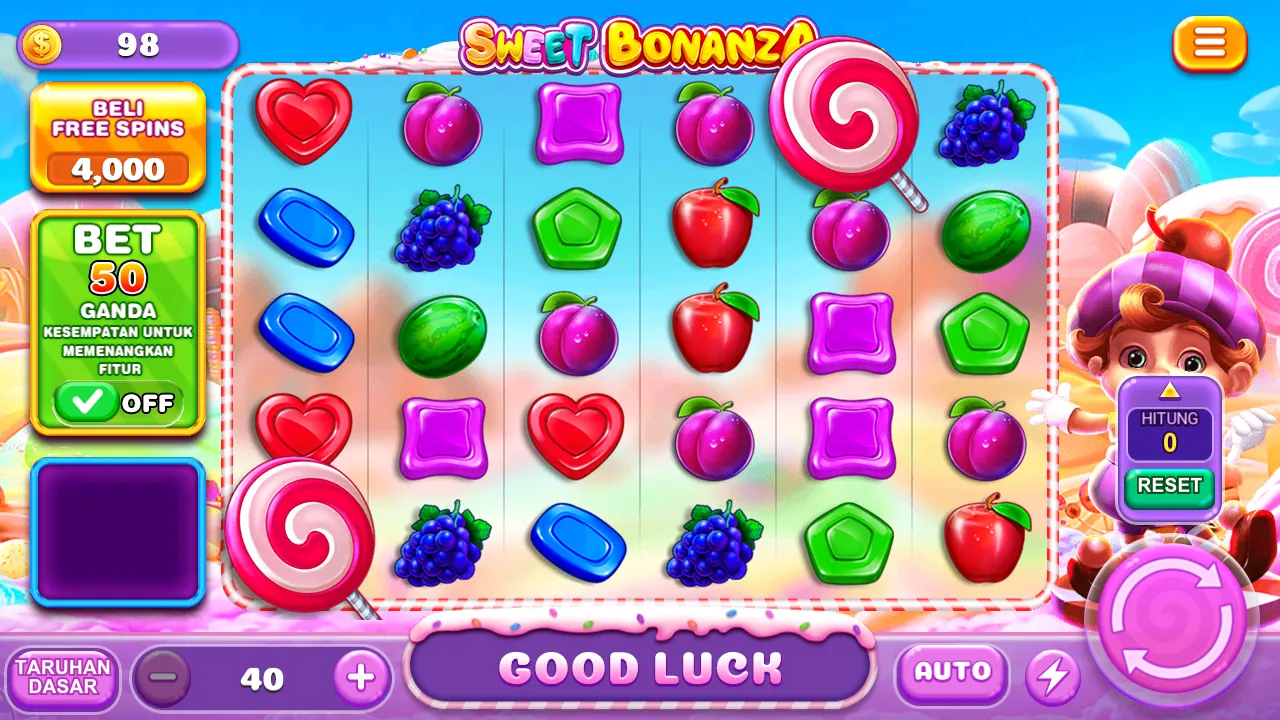 Fitur MOD APK Sweet Bonanza